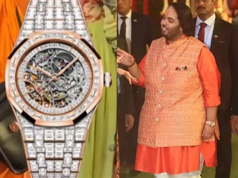 anant ambani sports watch